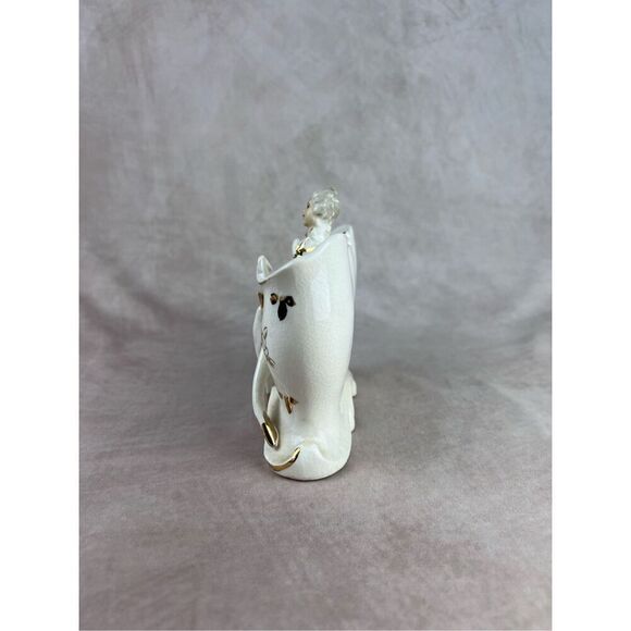 Vintage MCM 1950s High Society Lady Vase - Picture 4 of 8